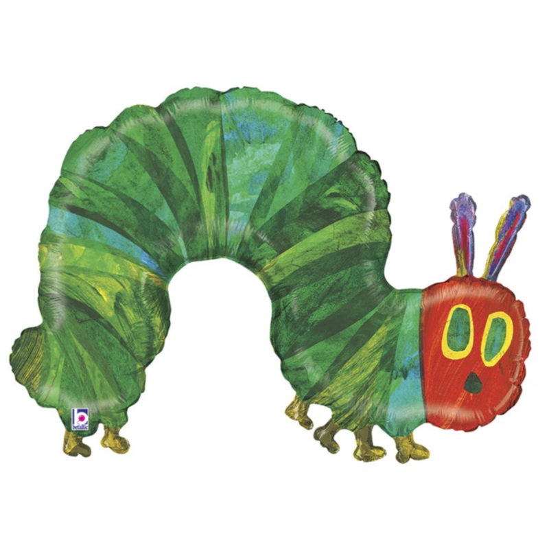 The Very Hungry Caterpillar Large Balloon Helium-Filled (local only)