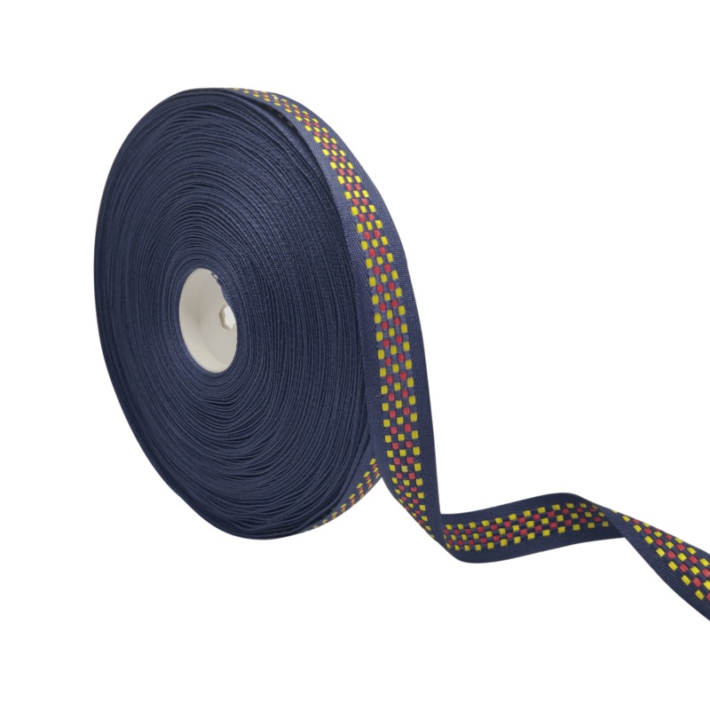 ALMA CHECKS | NAVY, YELLOW, RED | 20MM | 25MTR