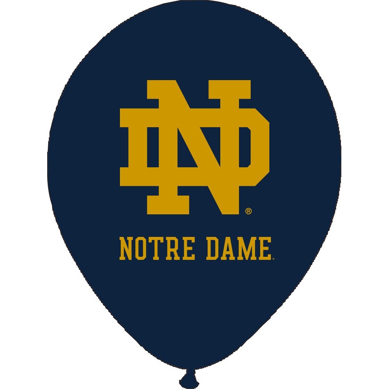 University of Notre Dame - 10CT 11 Latex Balloon