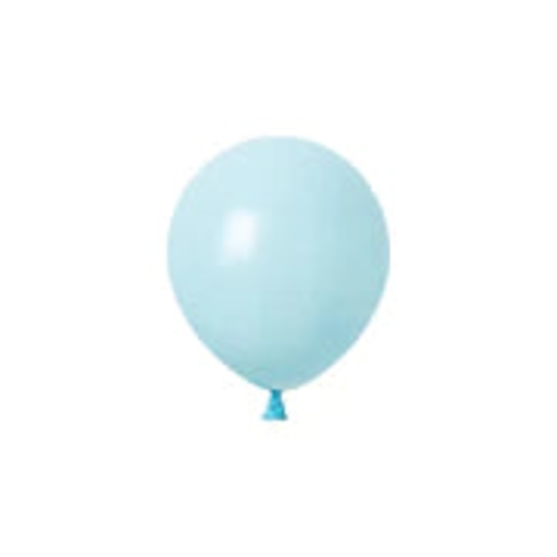 Baby Blue 5 Latex Balloons (100 count)