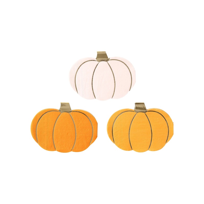 Pumpkin Shaped Napkin