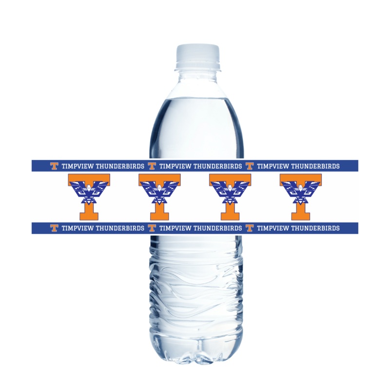 Timpview High School Water Bottle Labels | 12 ct