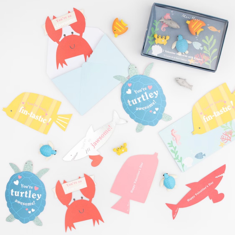 Under the Sea Valentine Cards