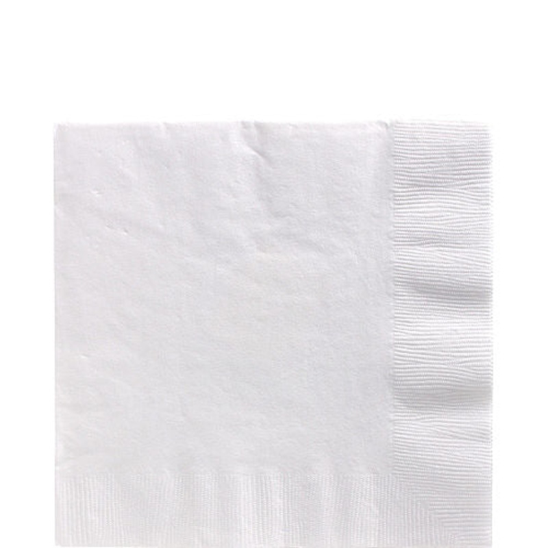 White Lunch Napkins | 40ct