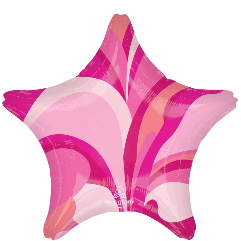Pink Macro Marble Star 4712801
