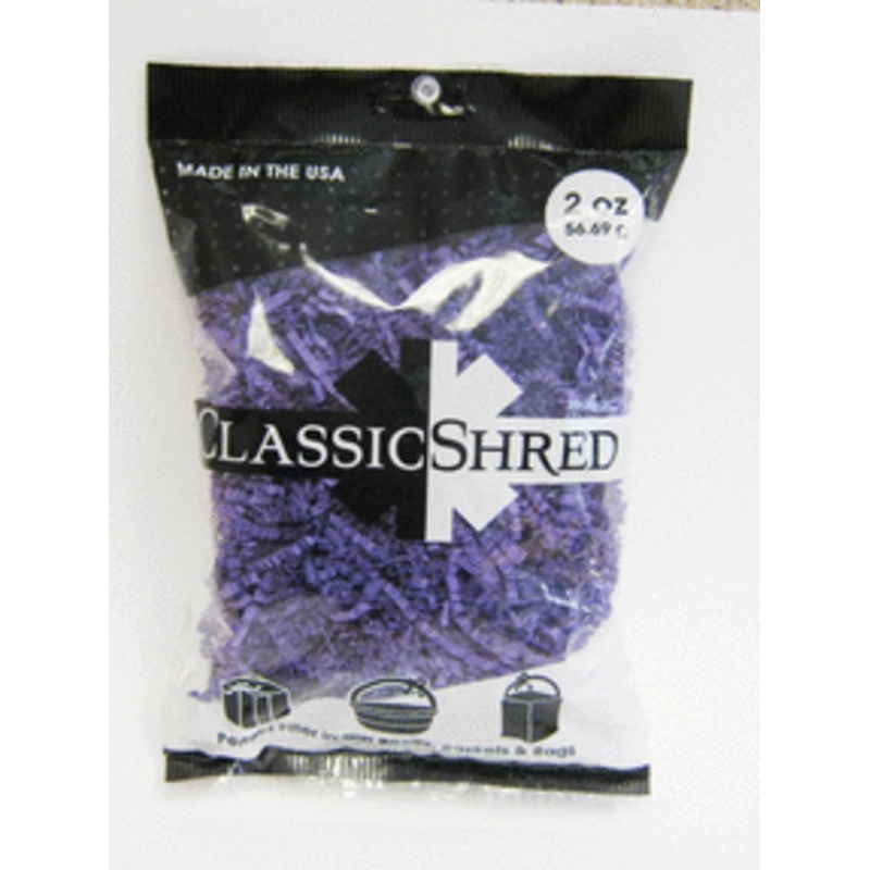 2 oz Paper Shred - Purple