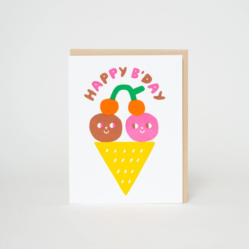 Birthday Ice Cream Card