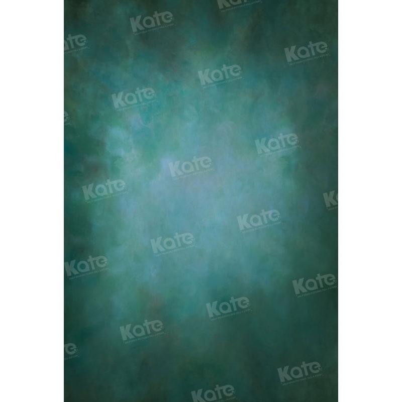 Kate Abstract Blue Green Backdrop for Photography 5x7ft(1.5x2.2m) Microfiber (Printed)