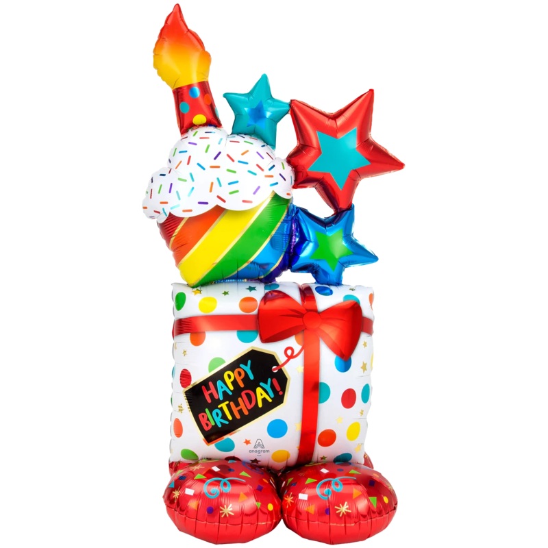 Airloonz Stacked Brithday Icons 4245011