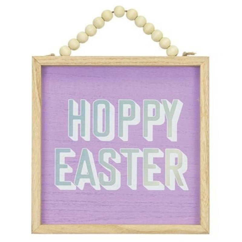 Hoppy Easter Framed Hanger