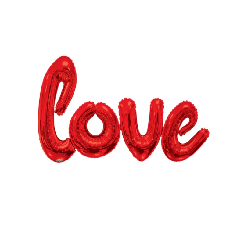 36 Love Script Balloon (Air Fill only)