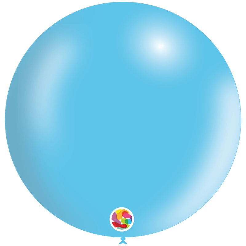 Sky Blue 36 Latex Balloons (5 count)