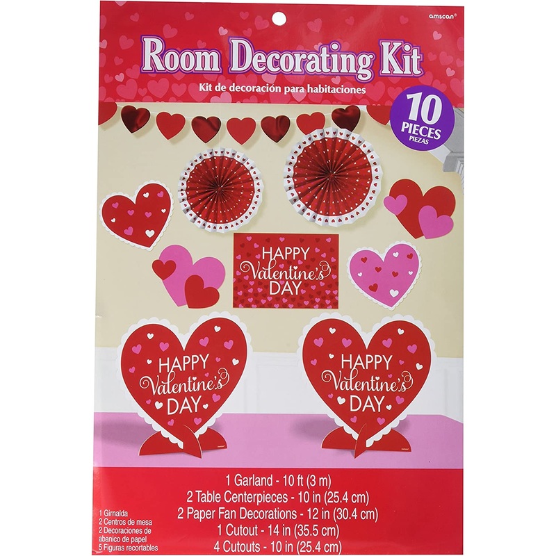 Valentines Room Decoration Kit