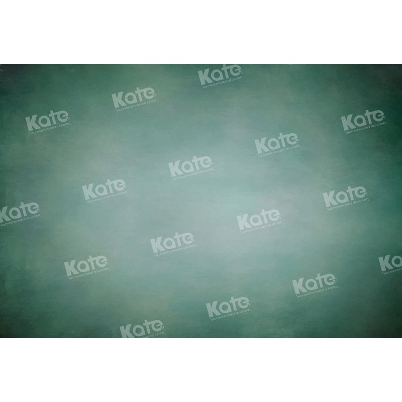 Kate Abstract Green Fine Art Backdrop Designed by Chain Photography 7x5ft - small kids sitting / cake smash Microfiber (Printed)
