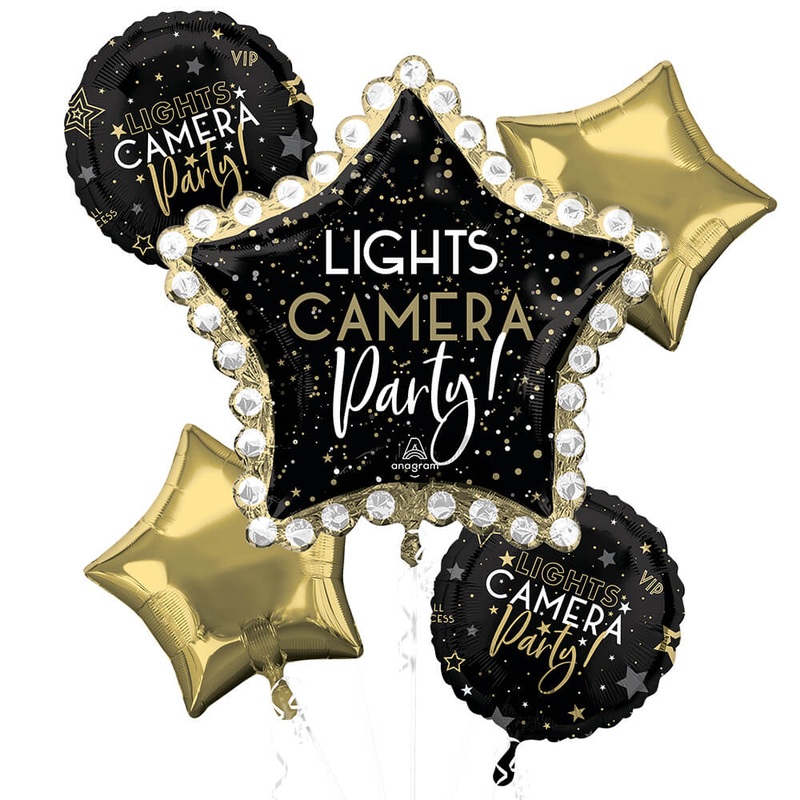 Awards Night Balloon Bouquet | 5 pcs