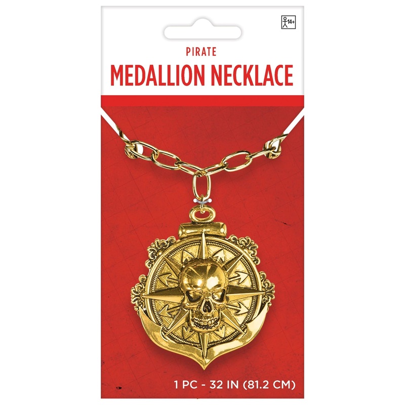 Pirate Medallion Necklace | 1ct