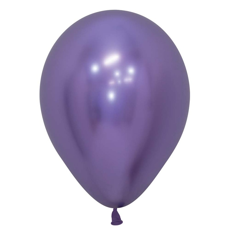 Reflex Violet Latex Balloon w/ Helium & Hi-Float, 11" | 1 ct