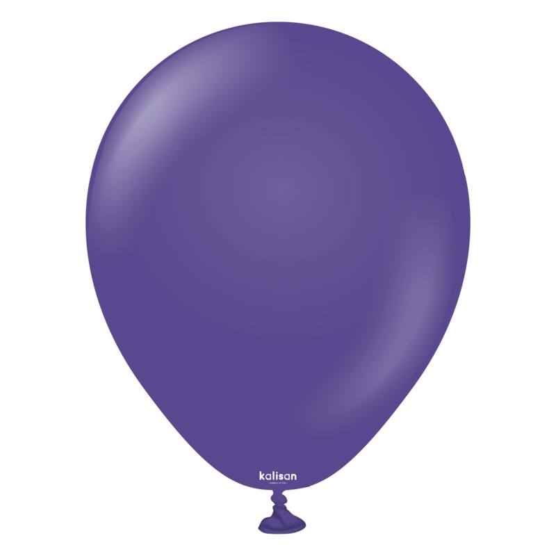 Violet 5 Latex Balloons (100 count)