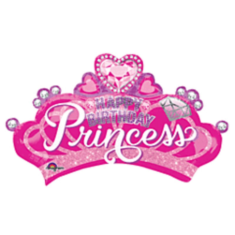 #024 Birthday Princess 23in Supershape