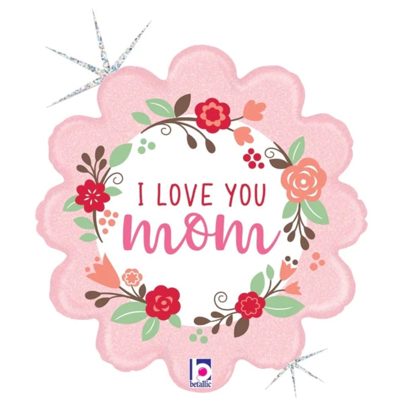 Fresh Floral I Love You Mom 36936