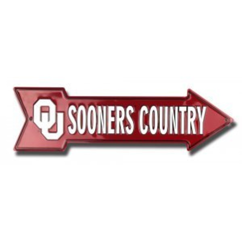 OU Sooner Country Arrow Sign