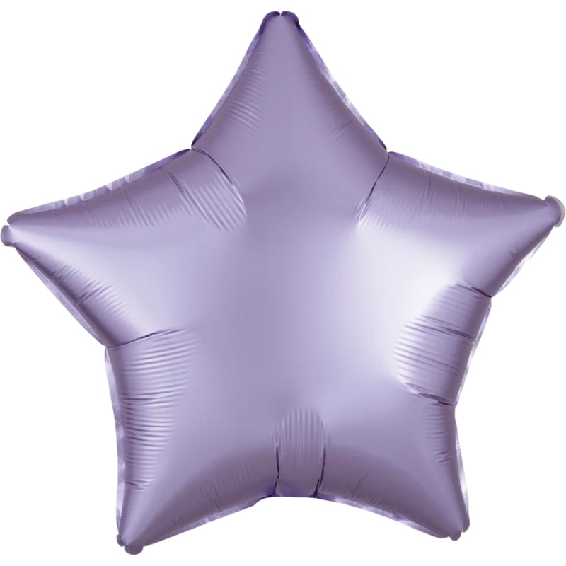Satin Luxe Pastel Lilac Star 39906