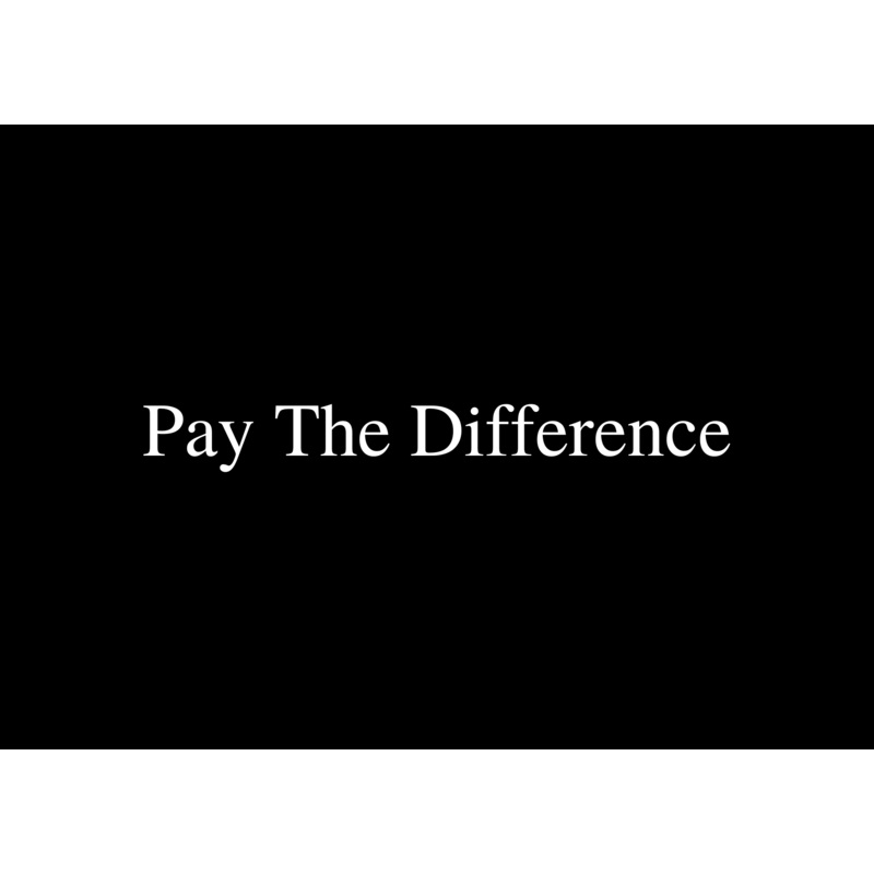 Pay The Difference for the bottom pocket Microfiber (Printed)