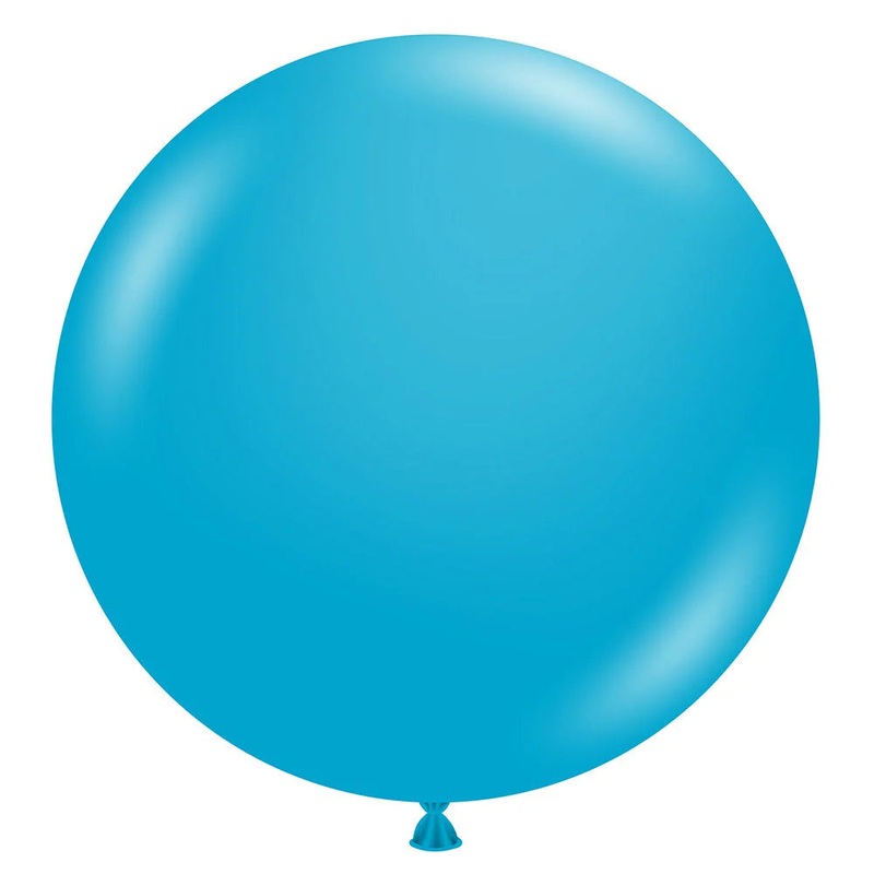 Tuftex 17" Latex Turquoise 25ct