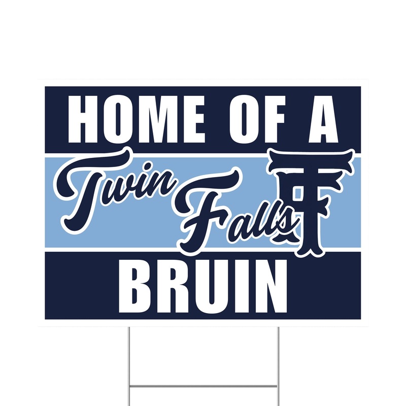 Twin Falls High School Spirit Yard Sign 24" x 18" | 1 ct