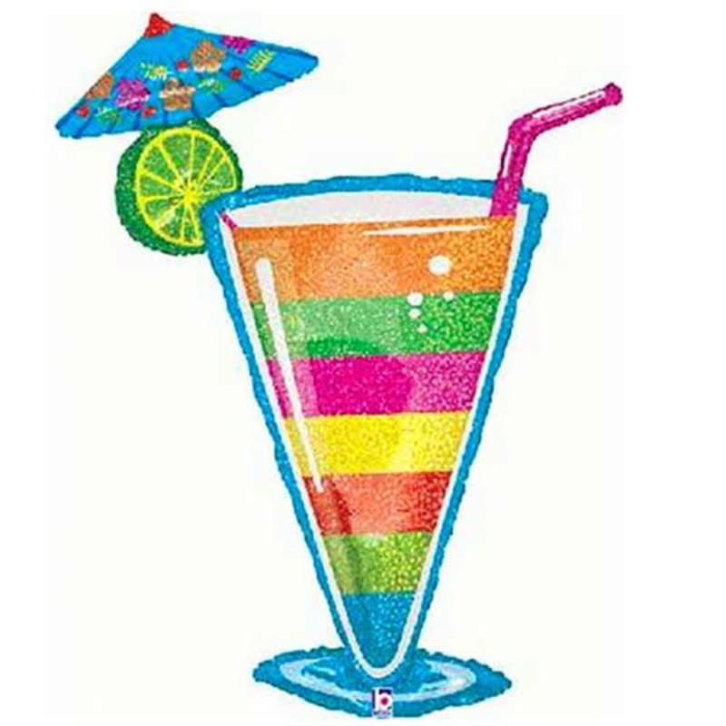 Tropical Parfait Drink Balloon Helium-Filled (local only)