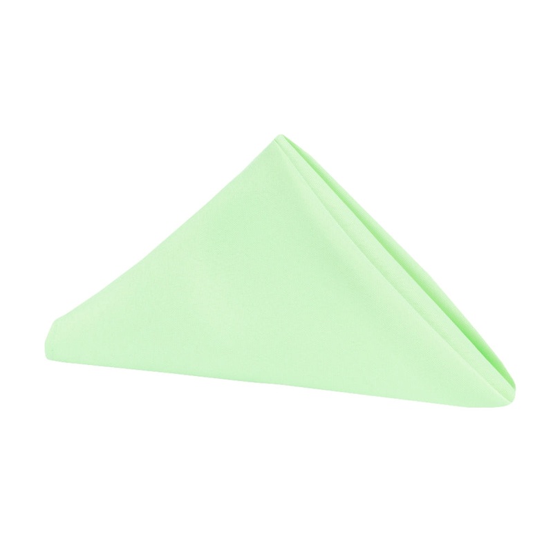 Premium Polyester Napkin 20"x20" - Mint Green