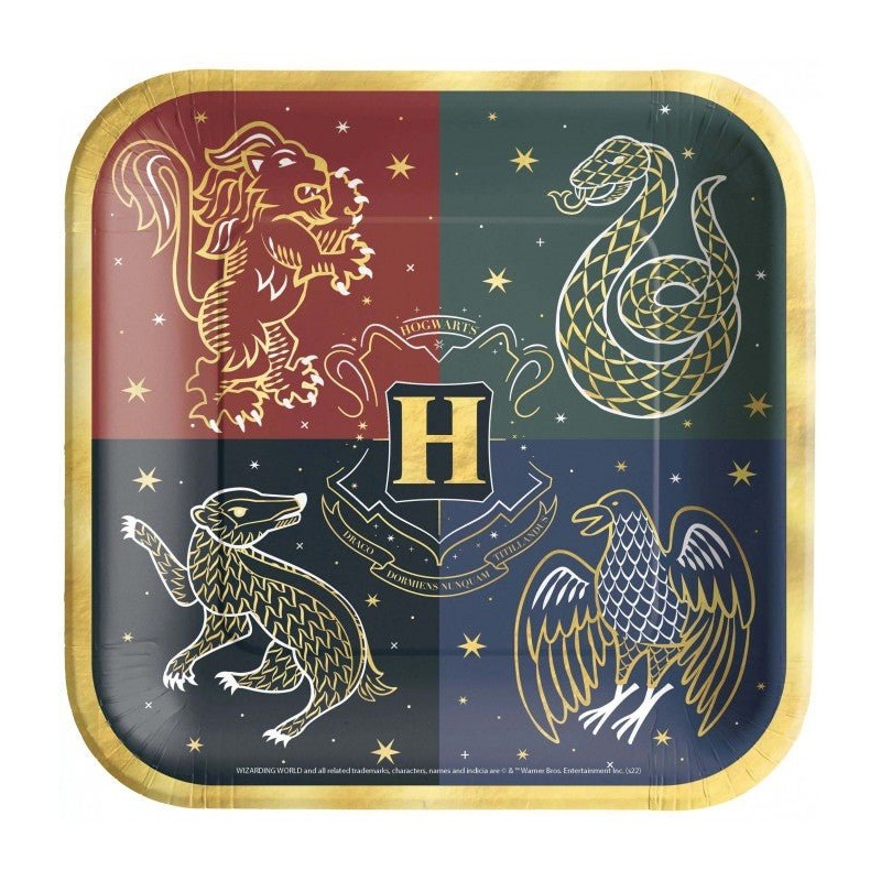 Harry Potter Lunch Paper Plates 9"  | 8ct