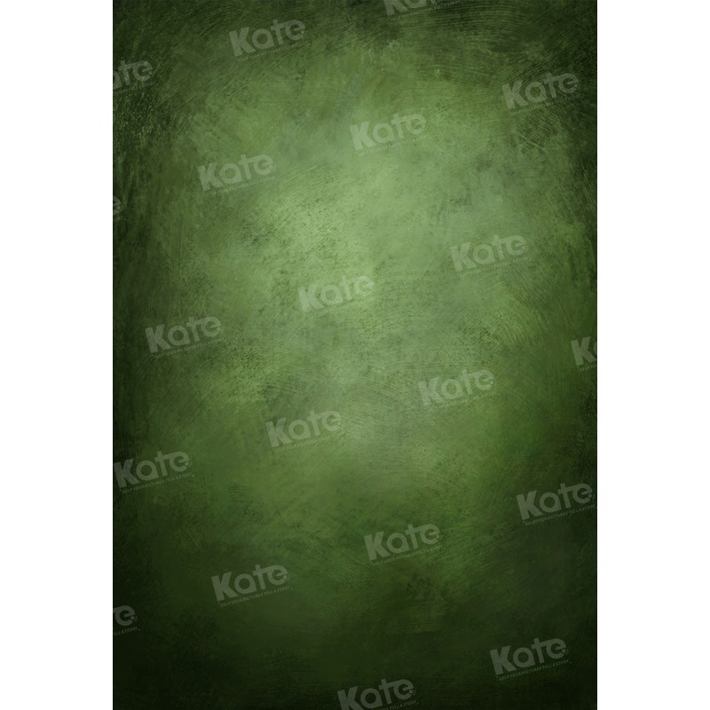 Kate Abstract Textured Dark Green Backdrop Designed by Chain Photography 5x7ft(1.5x2.2m) Microfiber (Printed)