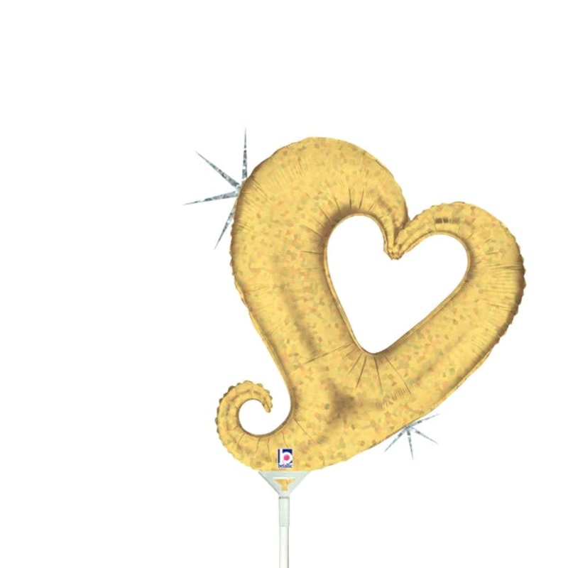 Mini Chain of Hearts Gold 19097