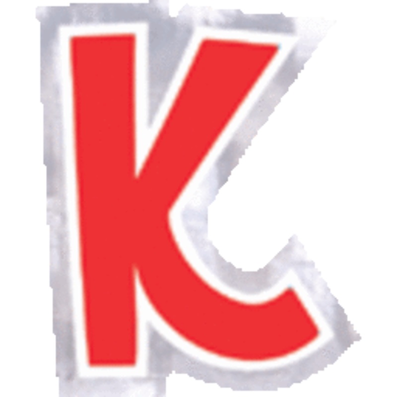 Personalize It Letter K Stickers (48 count)