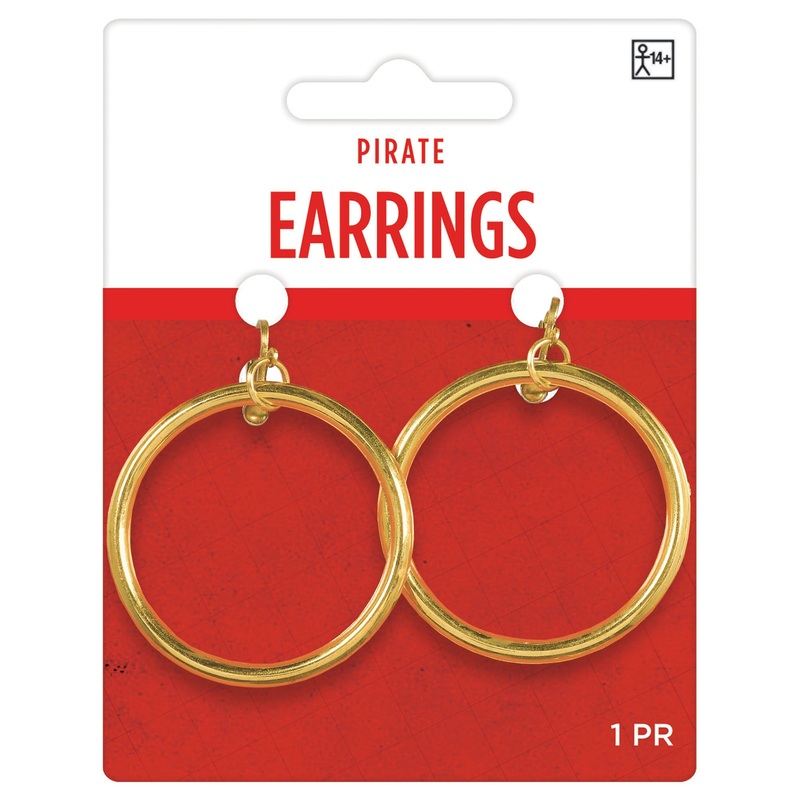 Pirate Hoop Earrings | 1 pair