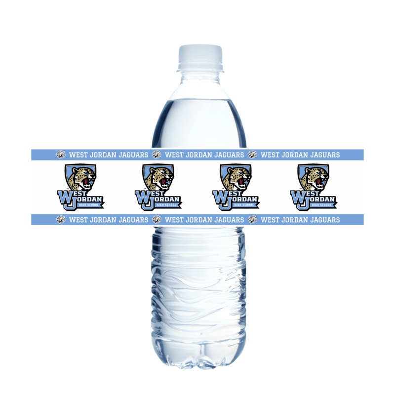 West Jordan High School Water Bottle Labels | 12 ct