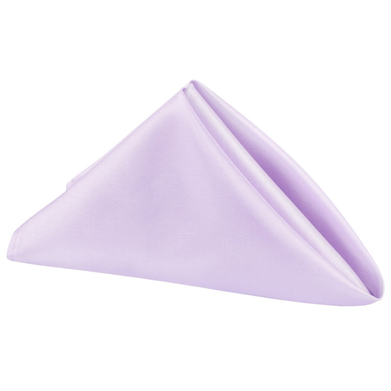 Taffeta Napkin 20"x20" - Lavender