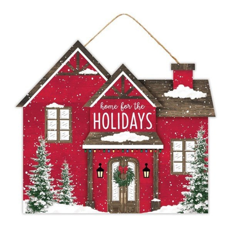 11.25" Home for the Holidays House Sign