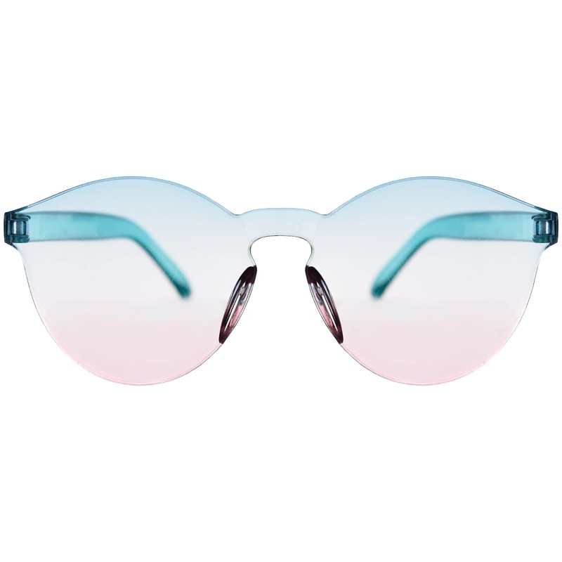 Pastel Ombre Frameless Colored Glasses | 1 pr