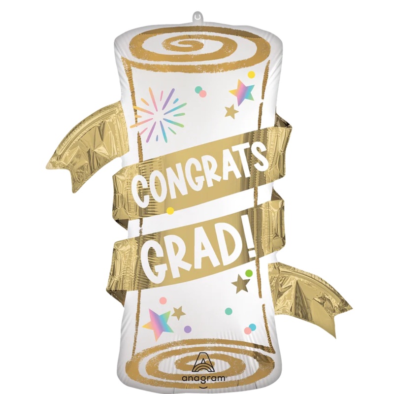 Satin Pastel Grad Party Diploma 4668601