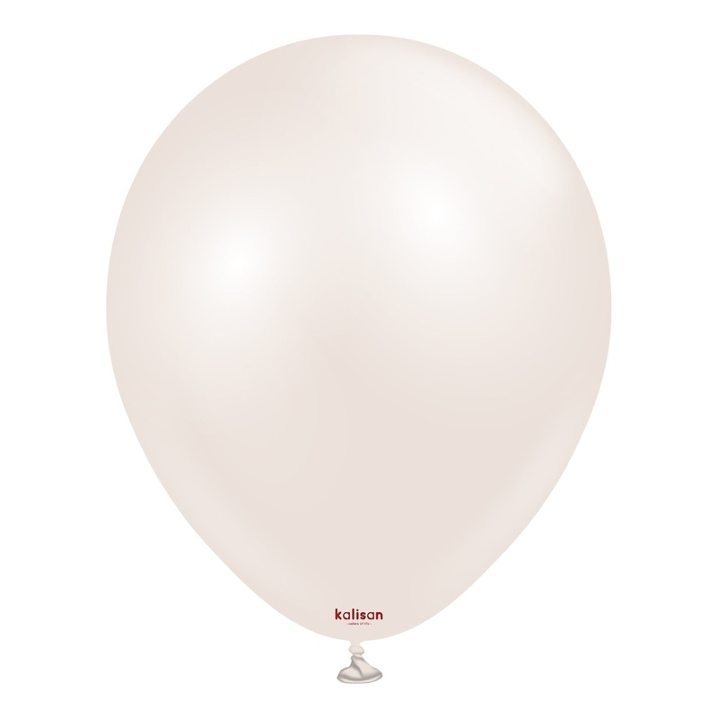 Aura Beige Cream 18 Latex Balloons (25 count)