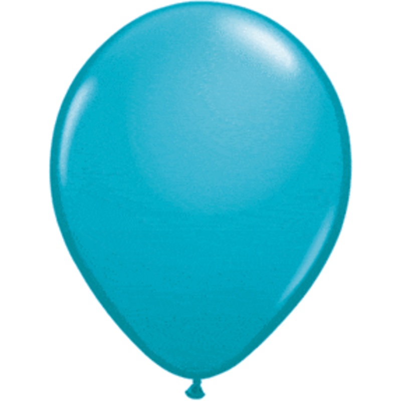 Tropical Teal 16 Latex Balloons (50 count)