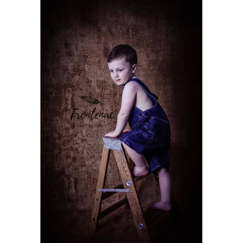 Kate Abstract Rustic Brown Textured Backdrop Designed by Kate Image 3x5ft(1x1.5m) Microfiber (Printed)