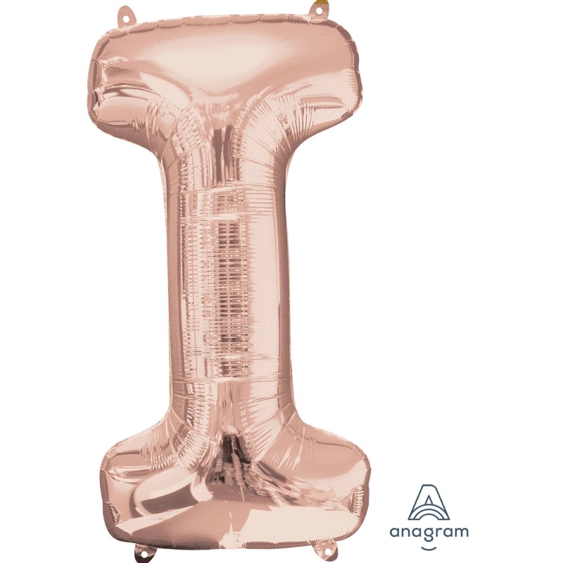 Rose Gold I Giant Letter 3657201 - 34 in