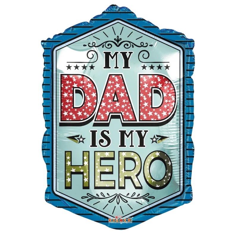 28" My Dad Is My Hero
