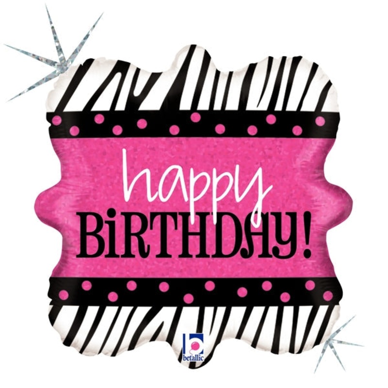 Zebra Birthday 36273