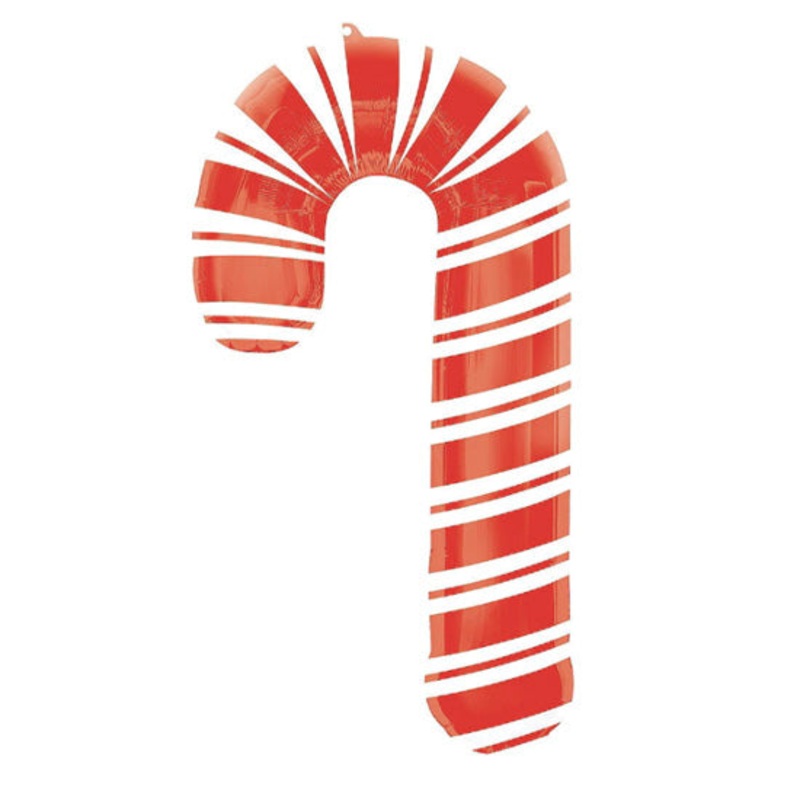 Candy Cane Balloon Helium-Filled (local only)
