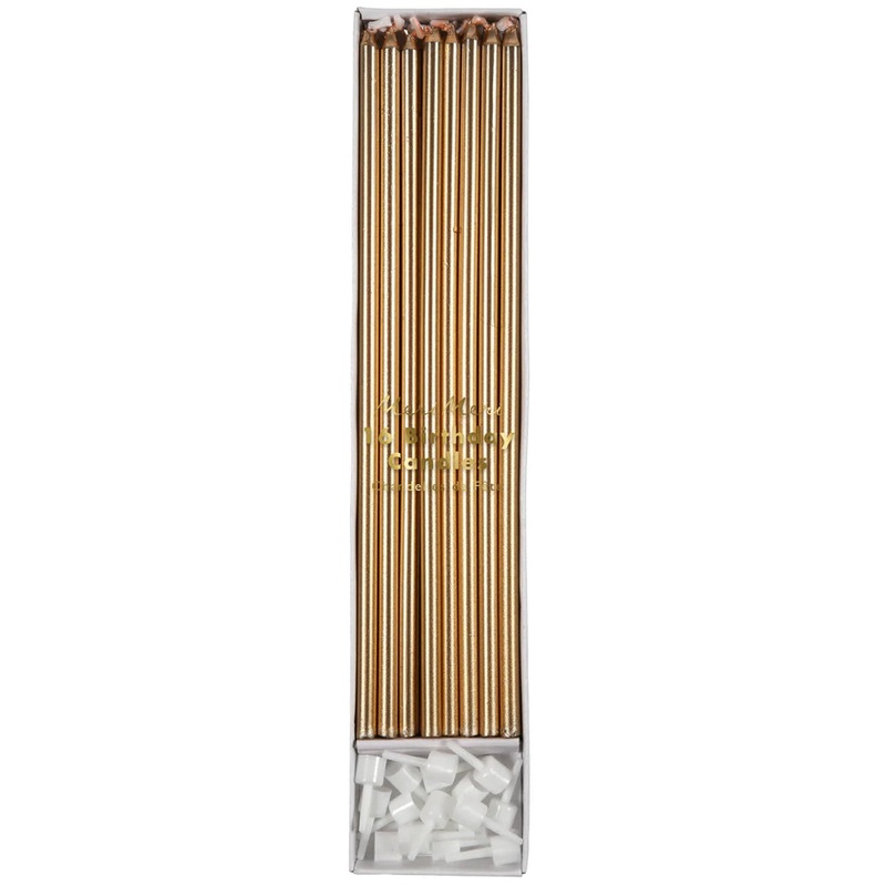 Gold Long Candles