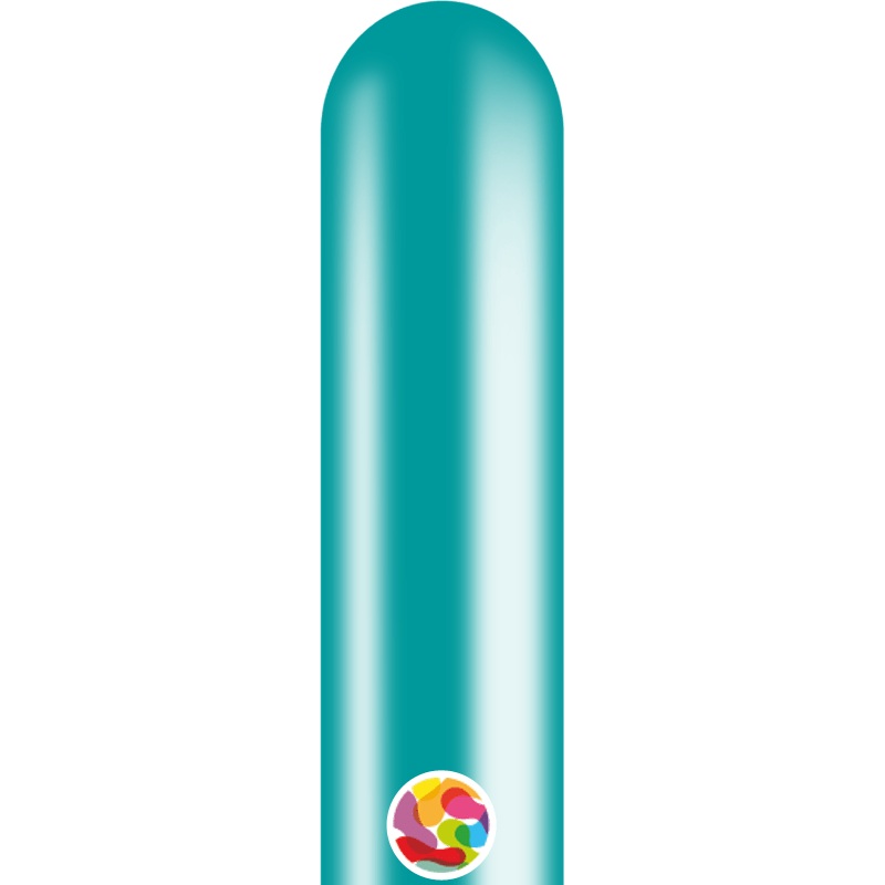 Turquoise 260 Latex Balloons (50 count)